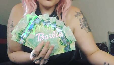 Bratty Leather Pixie Domme Counts