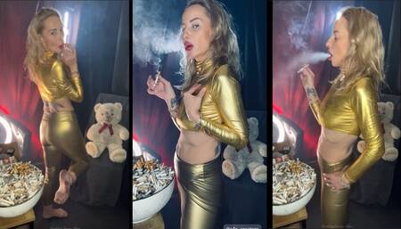 Smoking 20 cigarettes in under 30 min