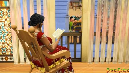 Vol 1 Part 10 - Busty Landlord and Lakshmi Aunty cannot resist the new-boy