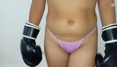 Dirty boxing with straw included