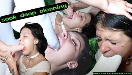 sock deep cleaning (4K)