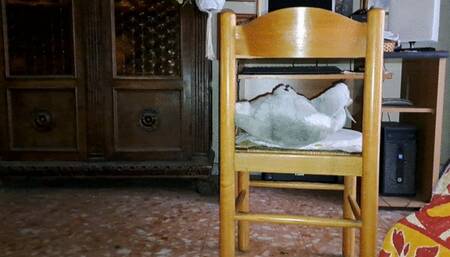 PLUSHY FRIEND LOVES MY SWEATY ASS