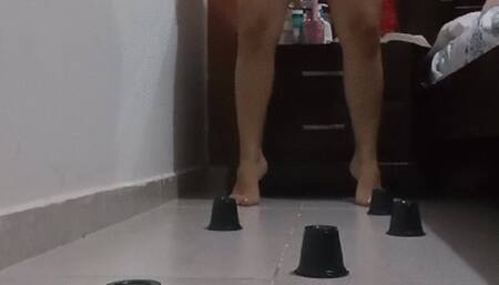 MASTURBATING ON CUPS