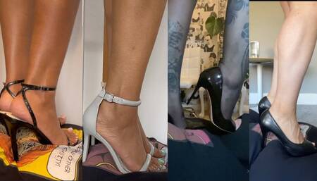 Ebony Heel Trampling Compilation 2024