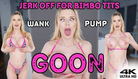 Jerk Off For Bimbos Huge Tits In Tiny Bikini