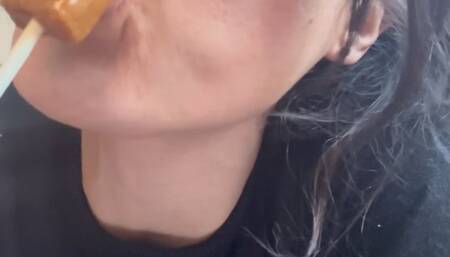 Mistress Odessa Shows You How to Suck