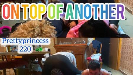 smell farts one on top of another