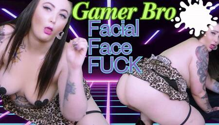 Gamer Bro Facial Face Fuck - MP4