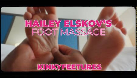 Hailey Elskov's Foot Massage