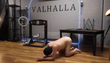 Lady Dark Angel - Relentlessly driving her cock-sucking slut