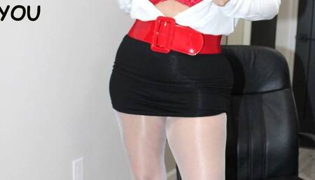 Red hot office slut here for you to enjoy and fuck