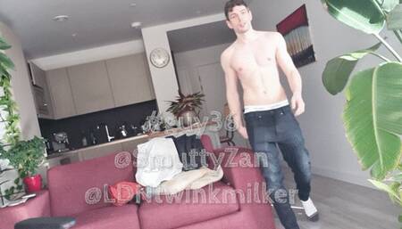 Dumb pole, edged, drained and tickled #guy36 @SmuttyZan