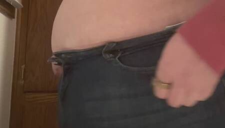 Pants are so tight after dinner