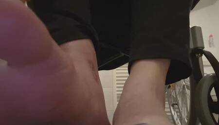 Fluff between my toes