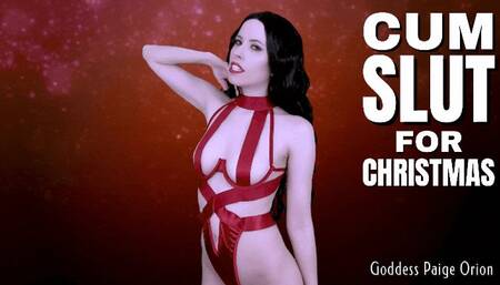 Cum Slut for Christmas CEI JOI : 720p