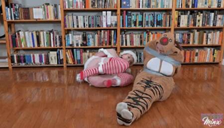 Izzabella and Minx - The Christmas Card Shoot (MP4 Format)