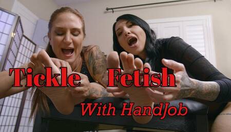 Tickle Fetish Handjob with Autumn Bodell & Silas Stone