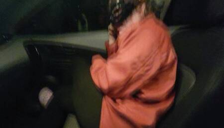 Hotbox Farts in My Slave's Car