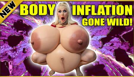 Body Inflation gone Wild: Inseminating your Overinflated Curvy Girlfriend