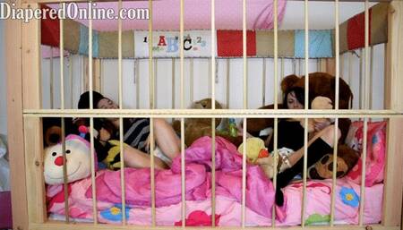 Mia & Taylor: Wetting in Crib