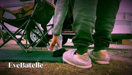 Shackle Bound Slipper Camping At Lake Waco