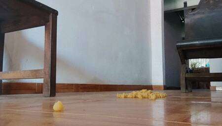 Crushing and trampling in stiletto heels (1)