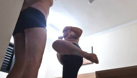 Captain Dominator vs Jobber (Gutkick resist)