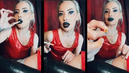 SmokingTraining from step-mom german