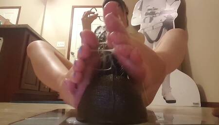 FrostyPrincess - Creamy Cummy Footjob