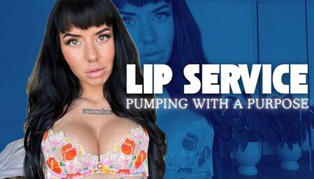 Lip Service Pumping with a Purpose Scarlett Cummings Kissing Gooning Mind Fucking Perfect Tits JOI