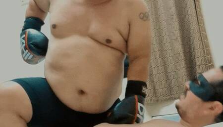 Captain Dominator: Gutpunching and Choking me