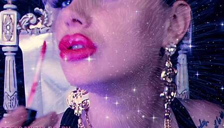 My Seductive Big Red Lips Will Totally Brain Fuck You