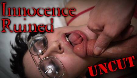 Innocence Ruined Uncut: Extended Director's Version of Petite Lesbian Student with Glasses Groomed By Manipulative Trans Teacher Into BDSM Rough Sex Transgender Fucking t4w