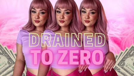 Draining you to Zero - Sensual Findom Drain - Financial Domination