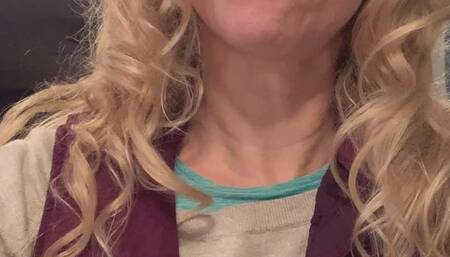 Watch me eat an everything bagel with cream cheese