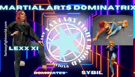 FFGFAN Martial Arts Dominatrix LexxXi dominates Sybil mp4