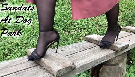 High Heels Sandals Outdoors, High Heels Playing, High Heels Walking, High Heels sinking in mud