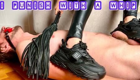 GAGGED HER, TRAMPLED HER WITH SNEAKERS AND BEATEN HER WITH A WHIP 4K