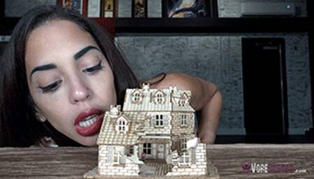 REMASTERED Eden Sins in, Butt Crush Vore 4K UHD Giantess Vore