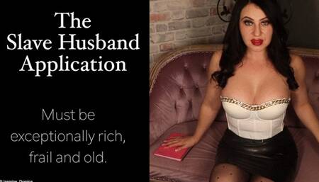 THE SLAVE HUSBAND APPLICATION!