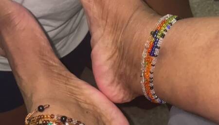 Worship the Long toes, wrinkled Soles of Cinnamon Spicyy