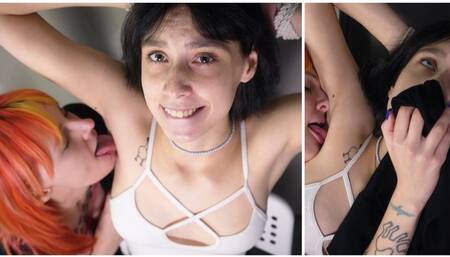 ARE YOU SNIFFING MY CLOTHES IN THE ARMPIT AREA?! (FHD)