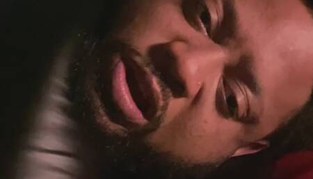 Front scissors hold with leather