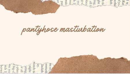 pantyhose handjobs