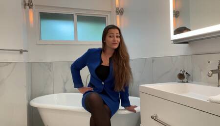 Realtor Pantyhose JOI