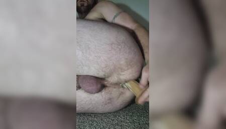 Creaming From My Manpussy While Fucking a Dildo. Who Wants a Taste?