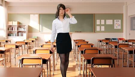 A Sexy Female Teacher Is Being Pranked by Viewers...are You Excited?