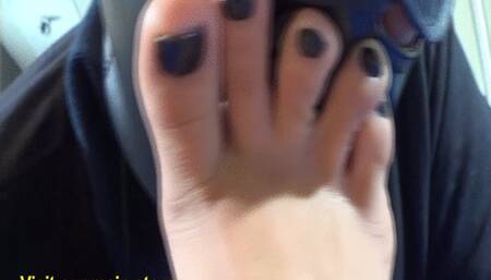 YOU NEED GUESS WHO IS FUCKING YOUR MOUTH WITH HER FEET