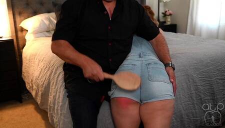 Kat St James - Spanked for breaking the House Rules - 1080p