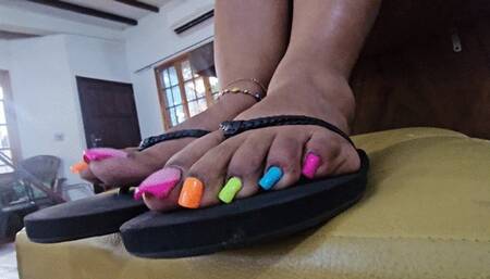Balbina Candy Toes and Flip flops show